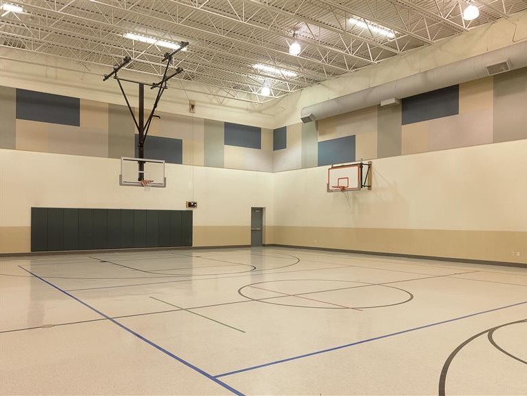 gym, acoustical
