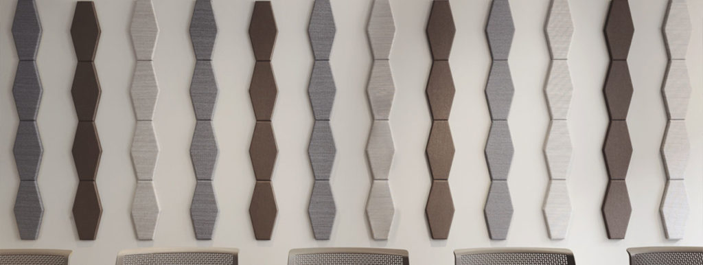 Custom Acoustical Panel Pattern Acoustical Wall Custom Shaped Panels - G&S Acoustics
