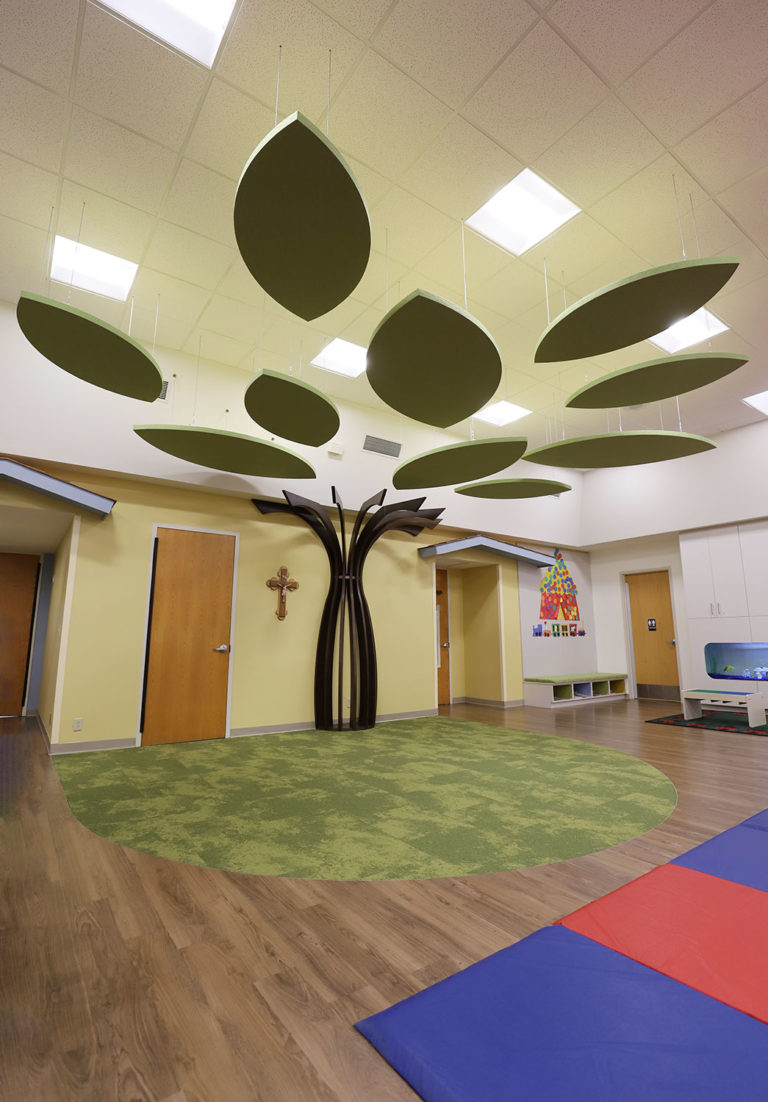 Custom Shaped Ceiling Panels (CS) - G&S Acoustics