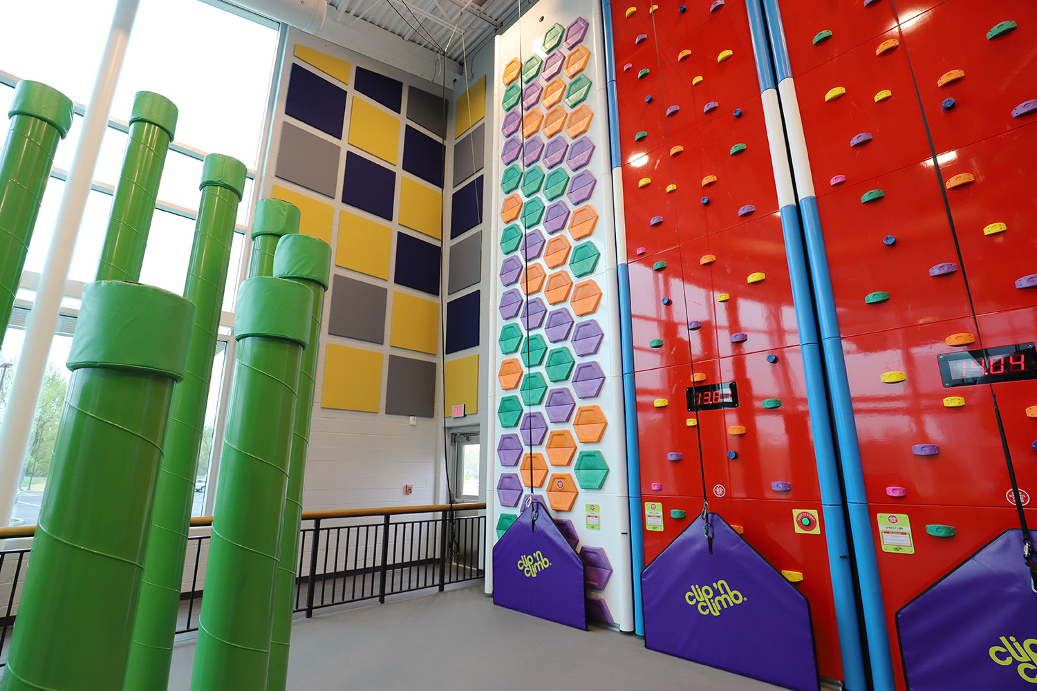 GS-Acoustics-REC-ClipNClimb-AP-AcousticalPanels climbing gym