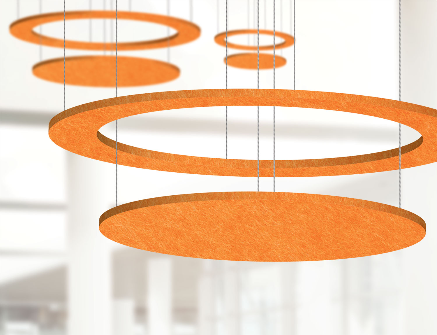 aCapella_Float_Rings polyester board, acoustics, recycle