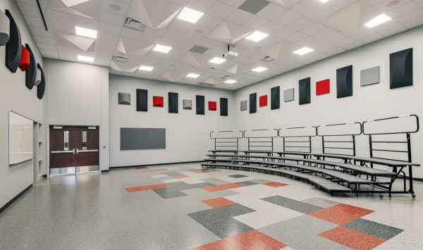 music room, schools, acoustics